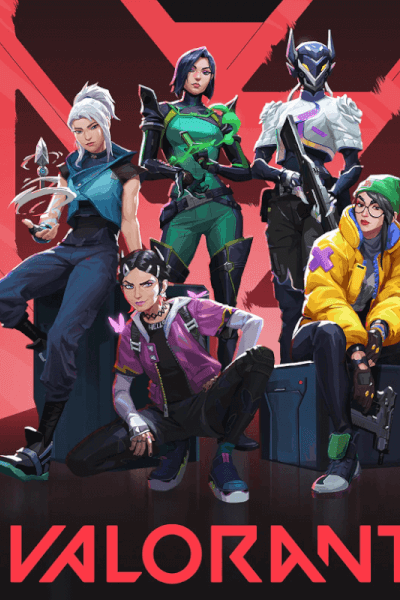 Logo Valorant, game FPS